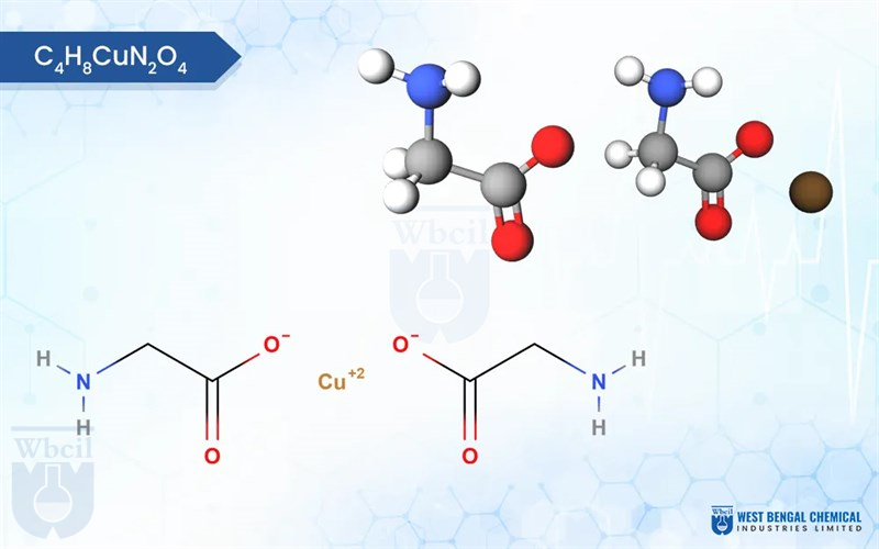 Copper Bisglycinate Chelate C4H8CuN2O4