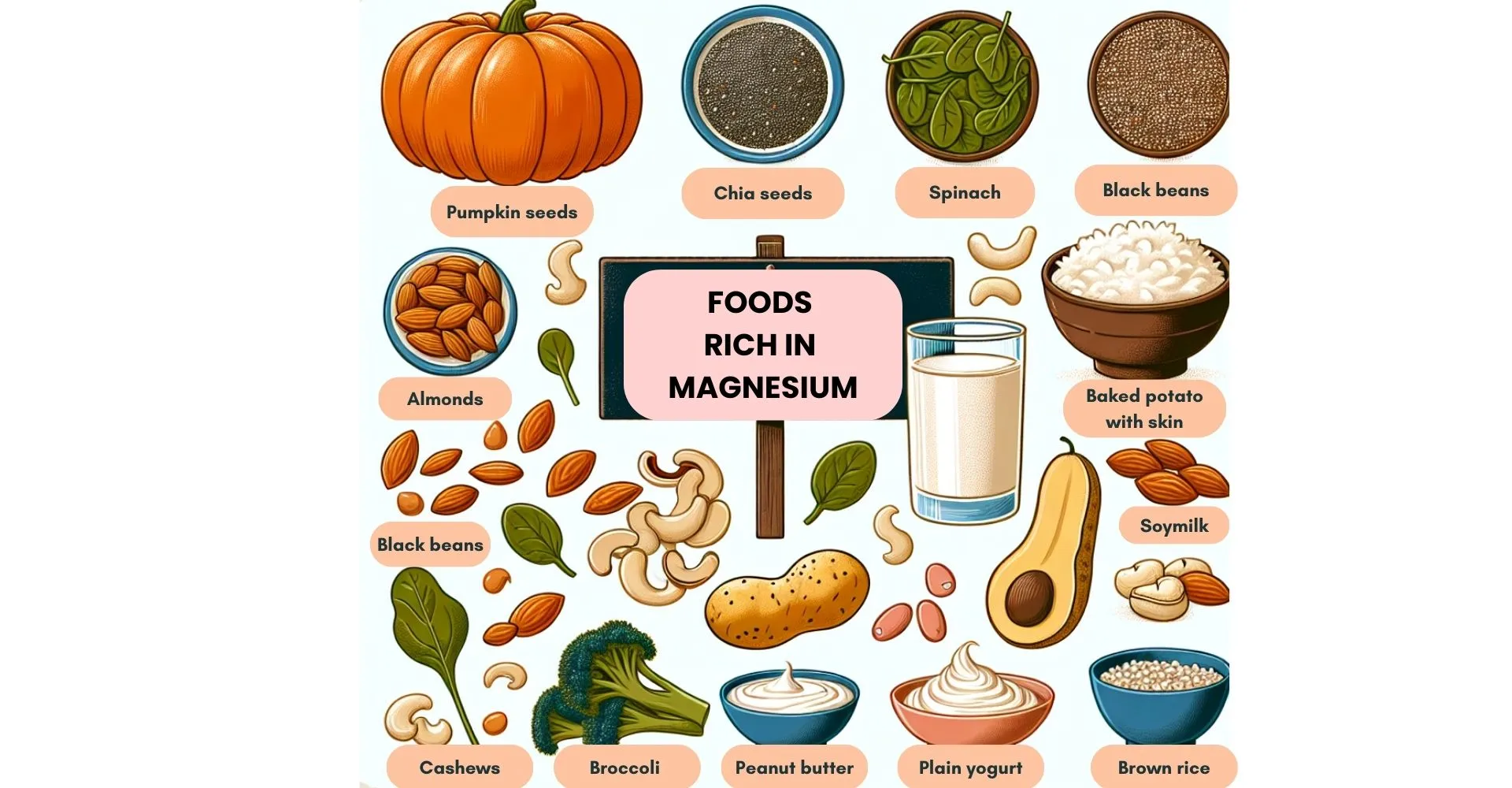 Magnesium rich foods